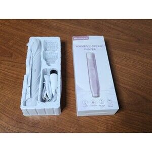 Akunbem Women Electric Shaver ~ Waterproof ~ USB Charging ~ 2-In-1 Design ~ New
